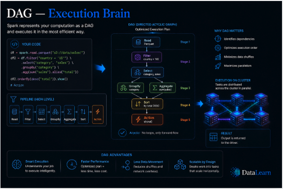 DAG execution flow and optimization