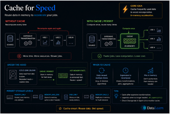 Cache for speed: enhancing data systems